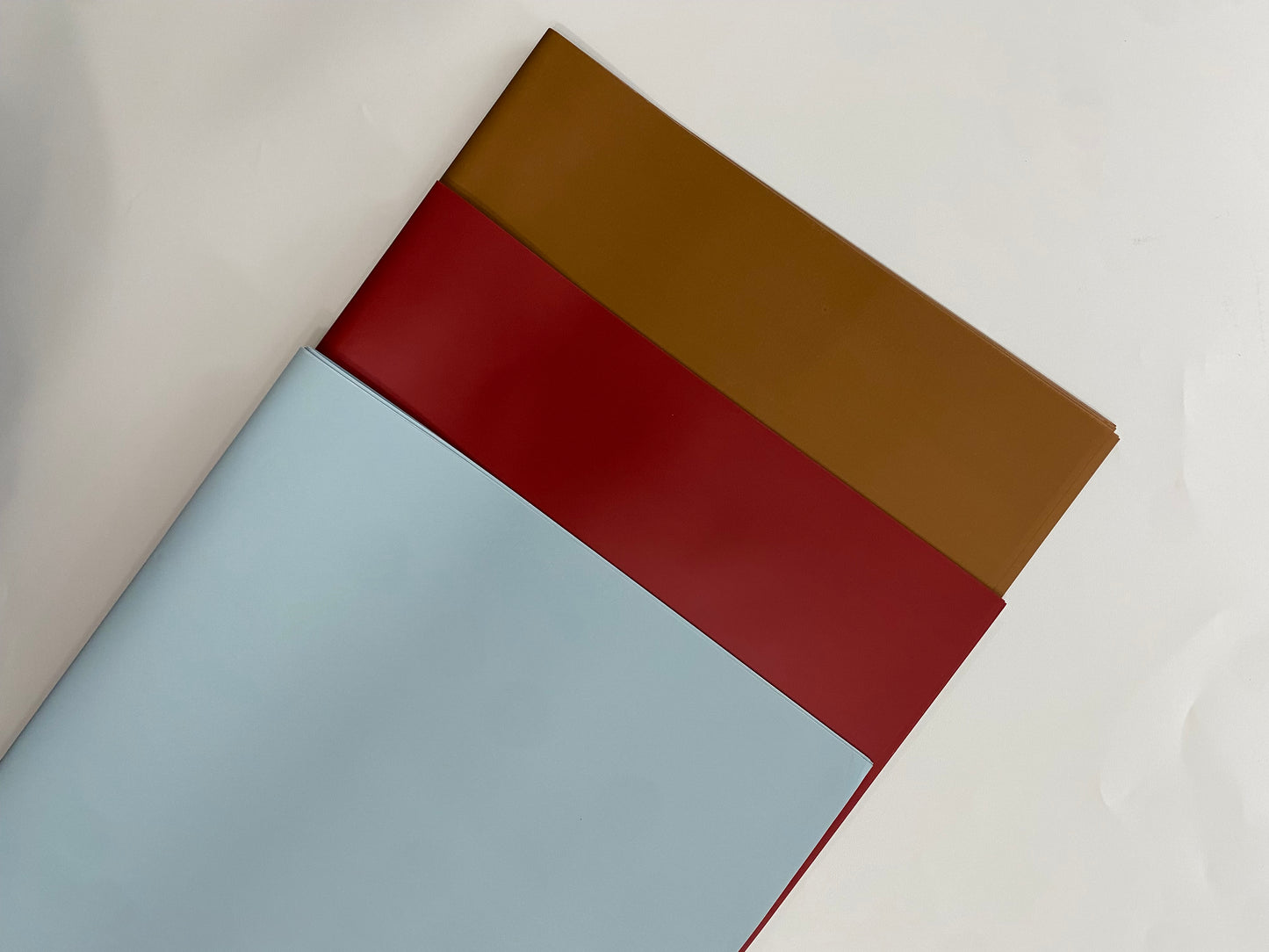 Solid Brown Korean Wrapping Paper