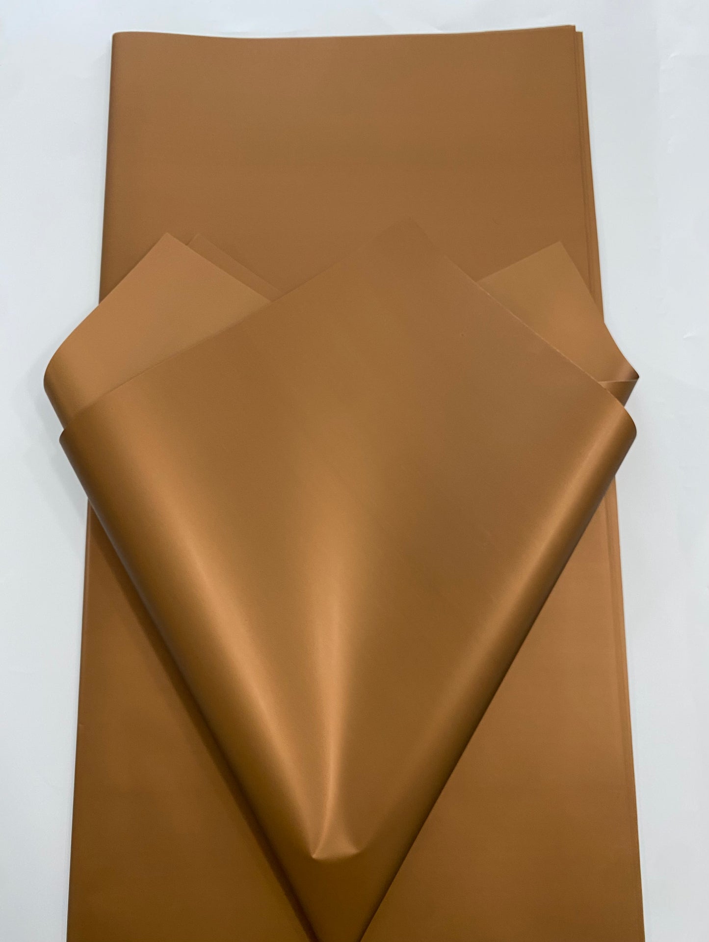 Solid Brown Korean Wrapping Paper