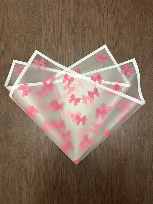 White Coquette Wrapping Paper