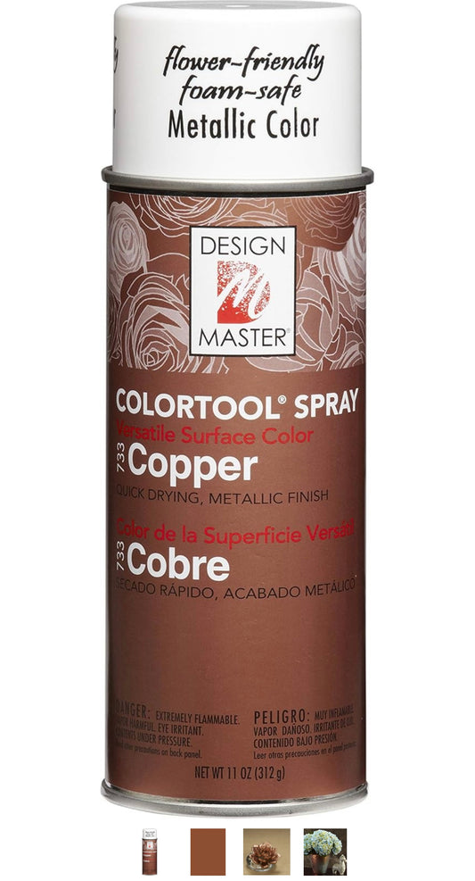 Design Master 733 Copper Spray Paint