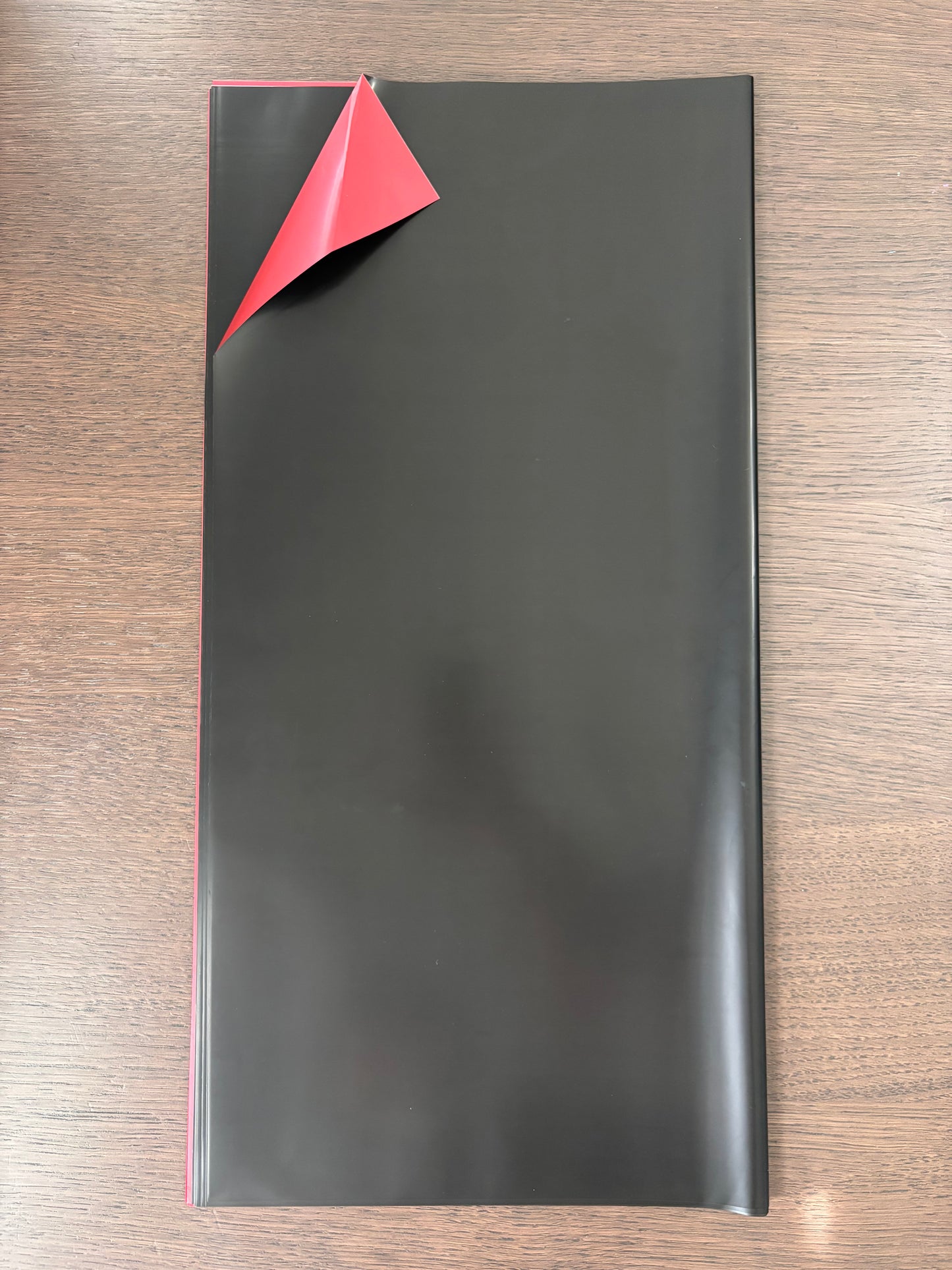 Black/Wine Red Double Sided Wrapping Paper