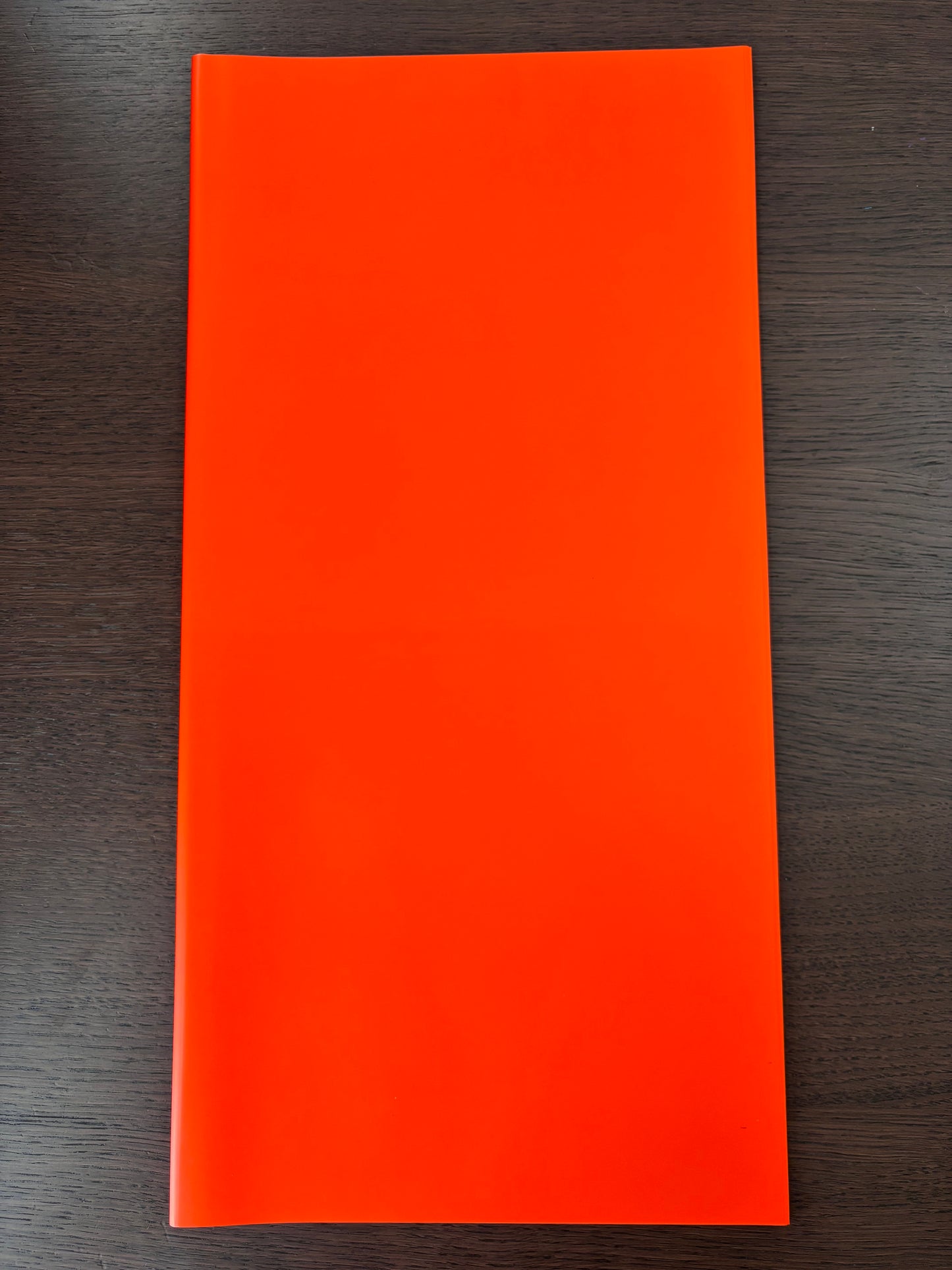 Solid Autumn Orange Wrapping Paper