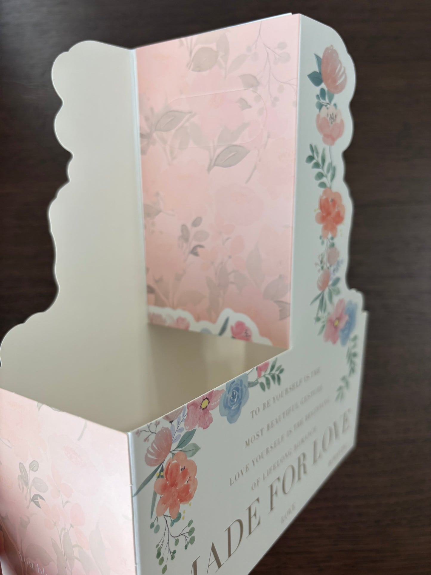 5 PC Pink Coffee and Flower Box