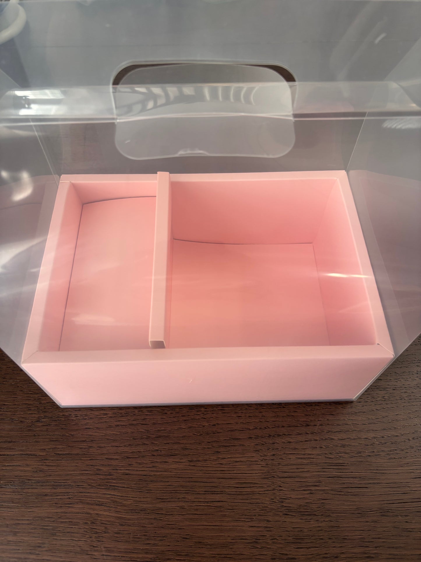 5 PC Pink Flower and Cake Box