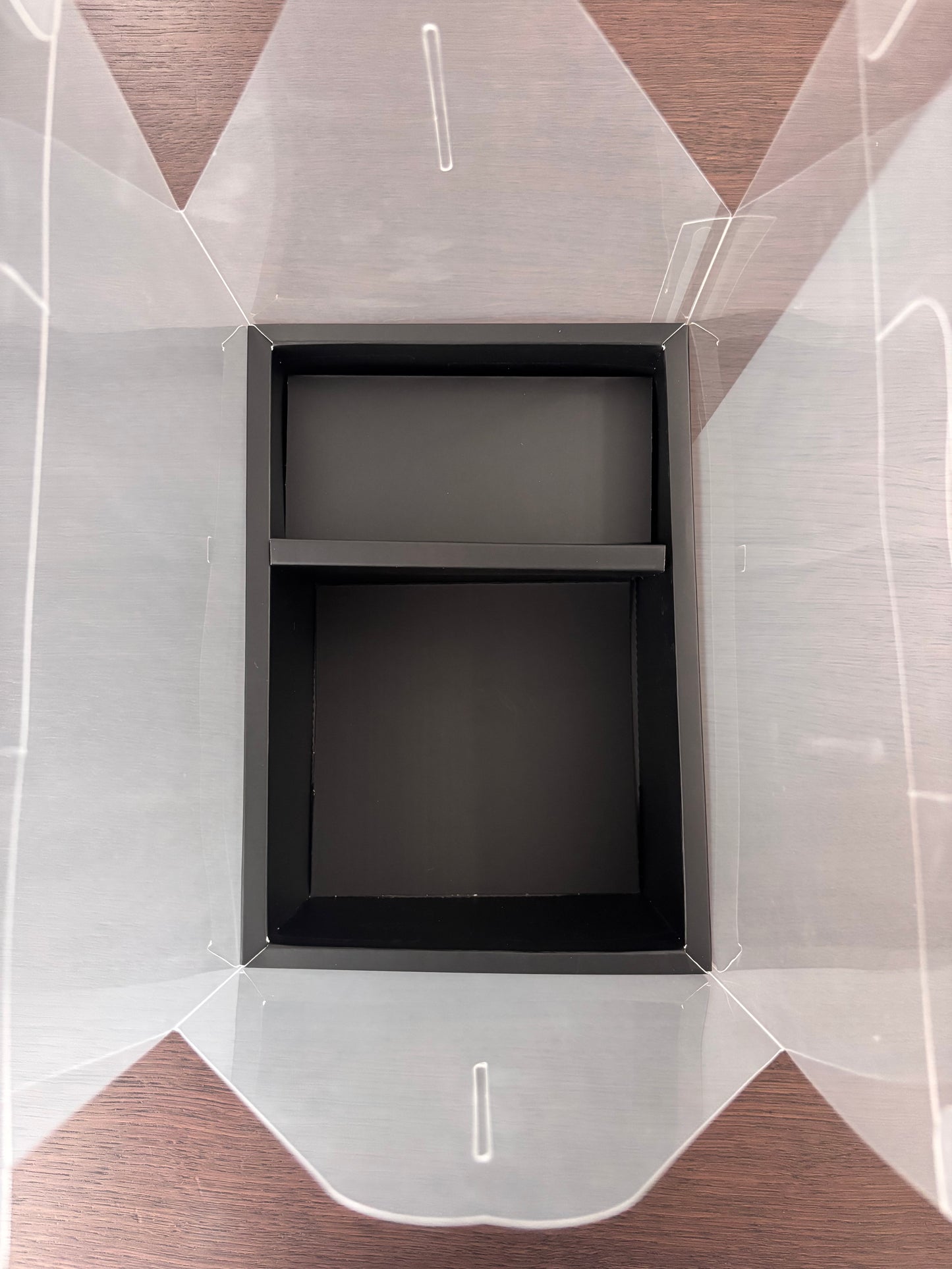 5 PC Black Flower and Cake Box