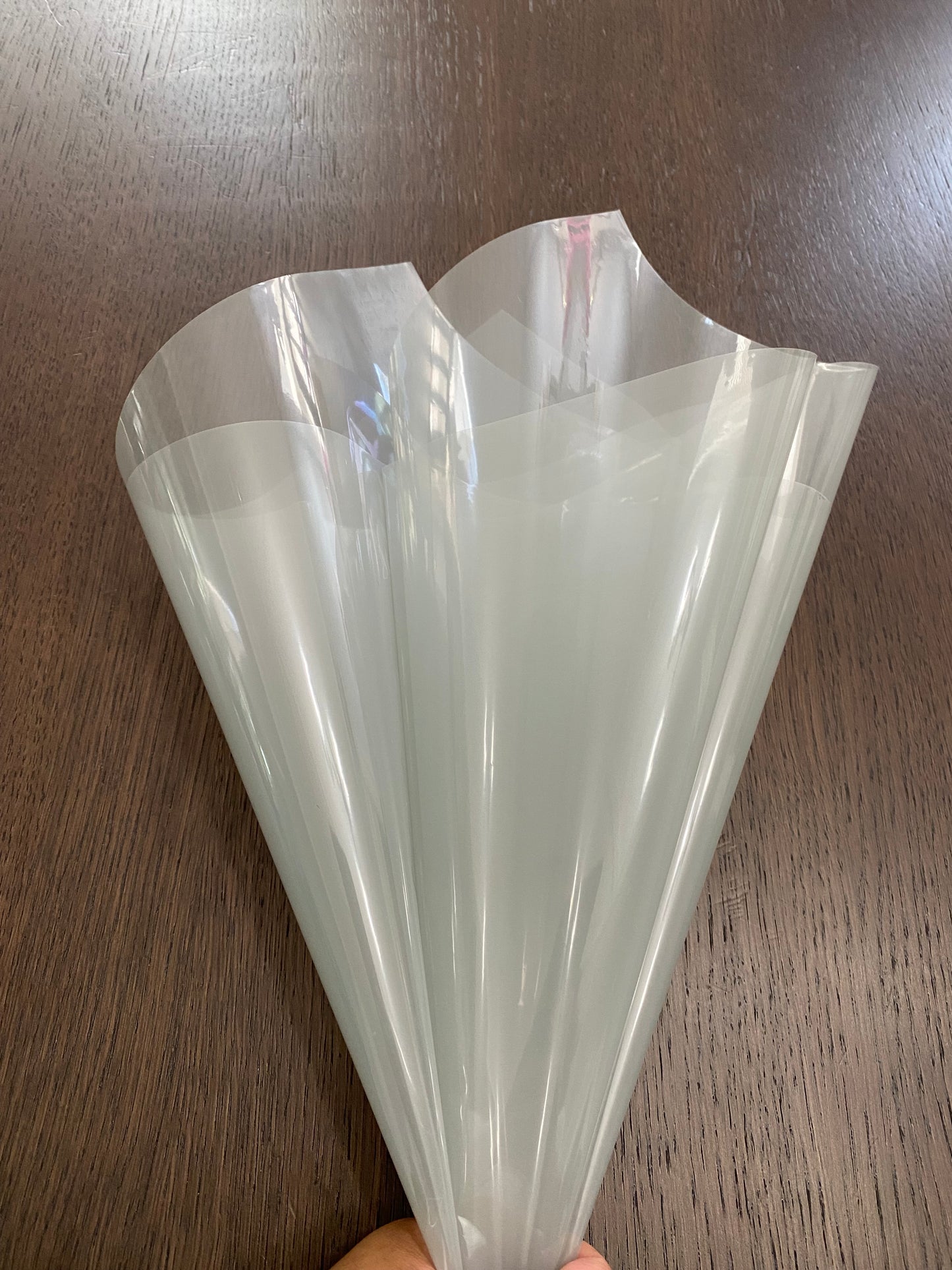 Grey Cellophane Wrapping