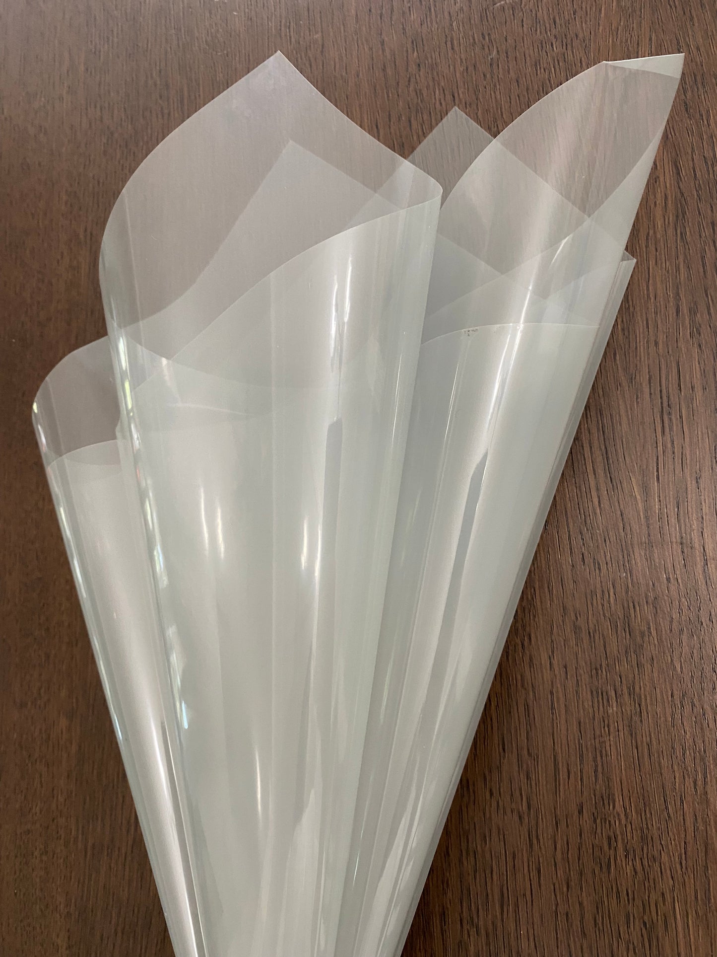Grey Cellophane Wrapping