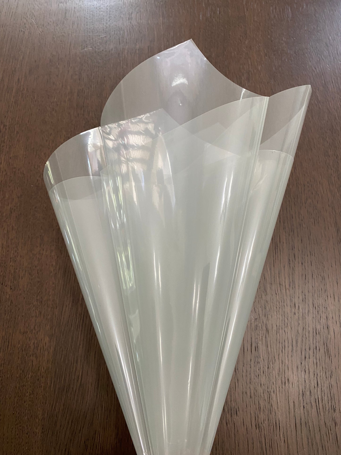 Grey Cellophane Wrapping