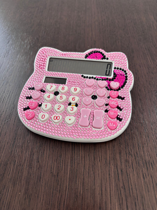 HK Pink Electronic Calculator