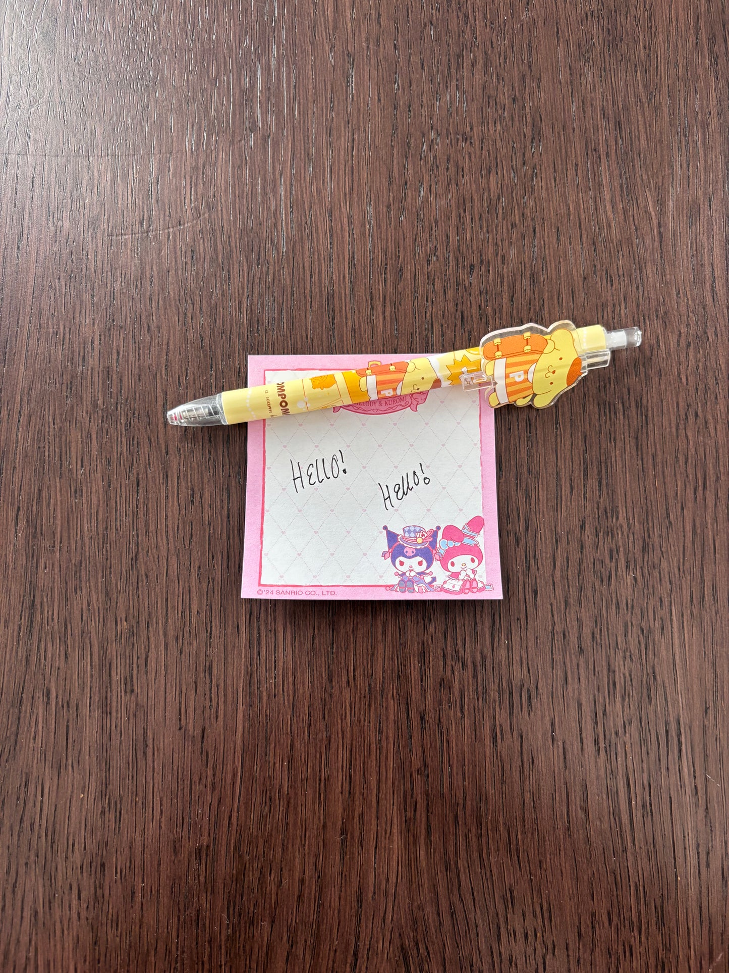 Pom Pom Character Pen