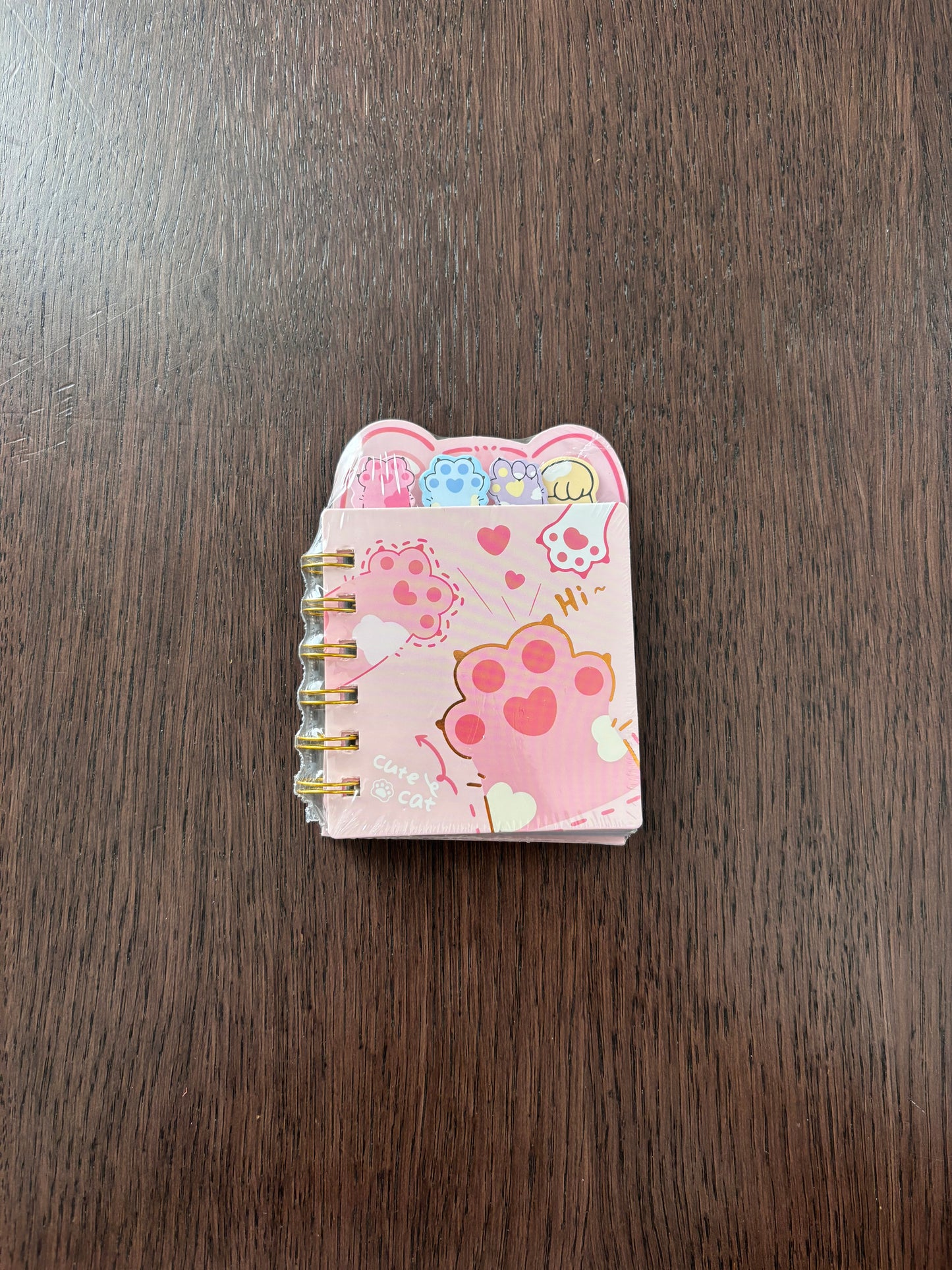 Light Pink MIni Notębook & Highlighter Set