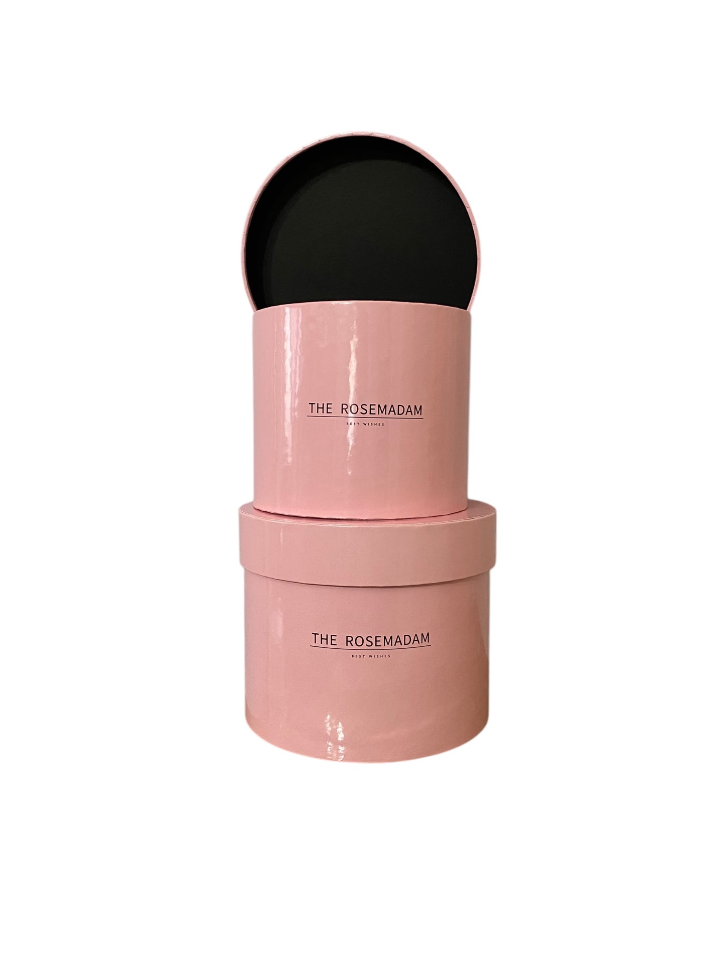 2pc Set "The Rose Madam" Cylinder Flower Box