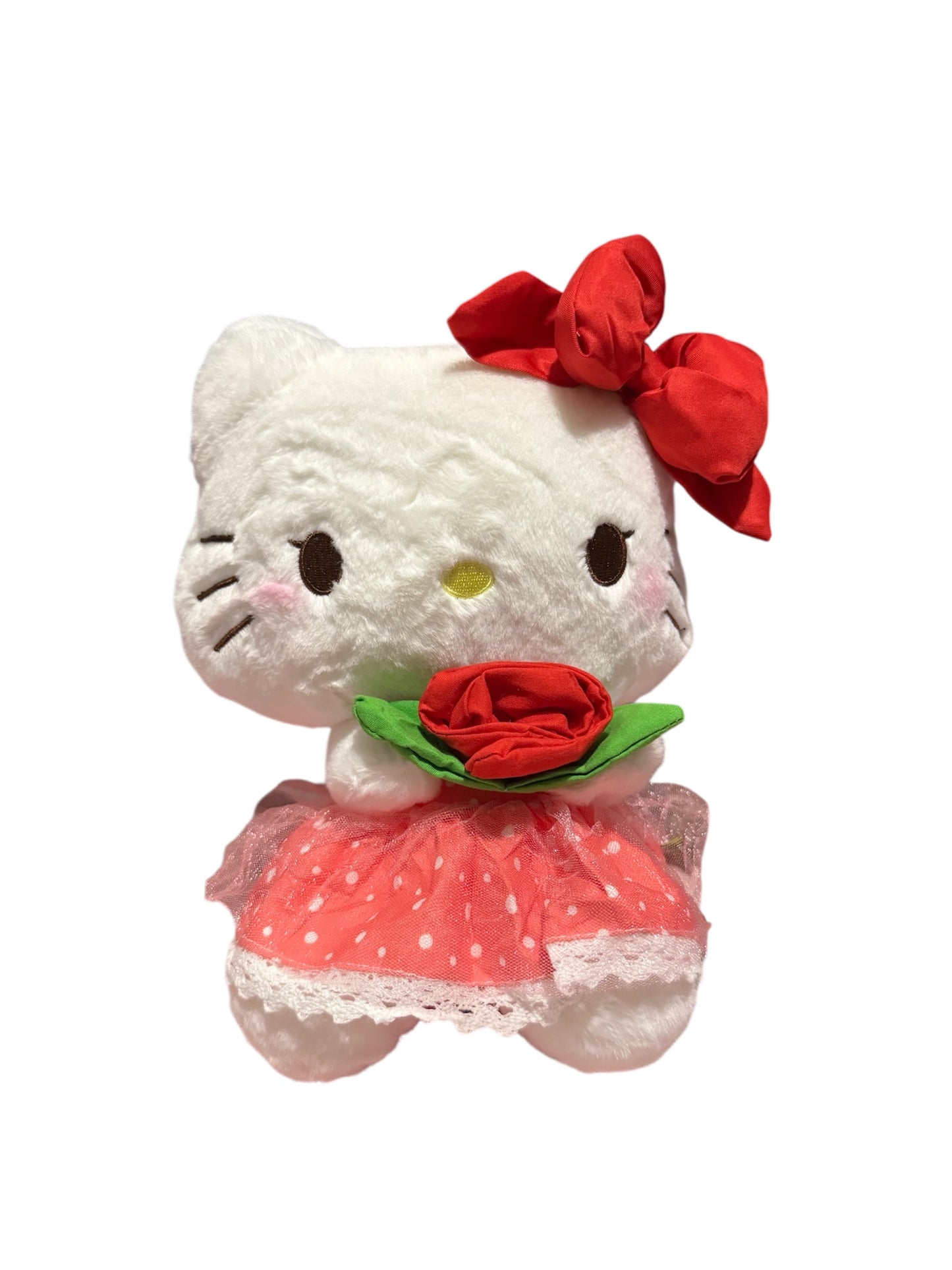 HK Plush Red Dress