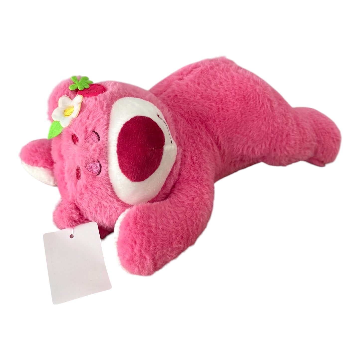 25cm Pink Sleepy Bear Plushie