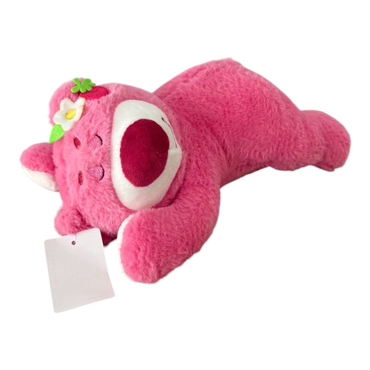 25cm Pink Sleepy Bear Plushie