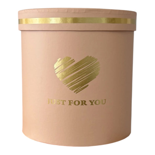 3pc Set Pink -Just For You- Flower Box