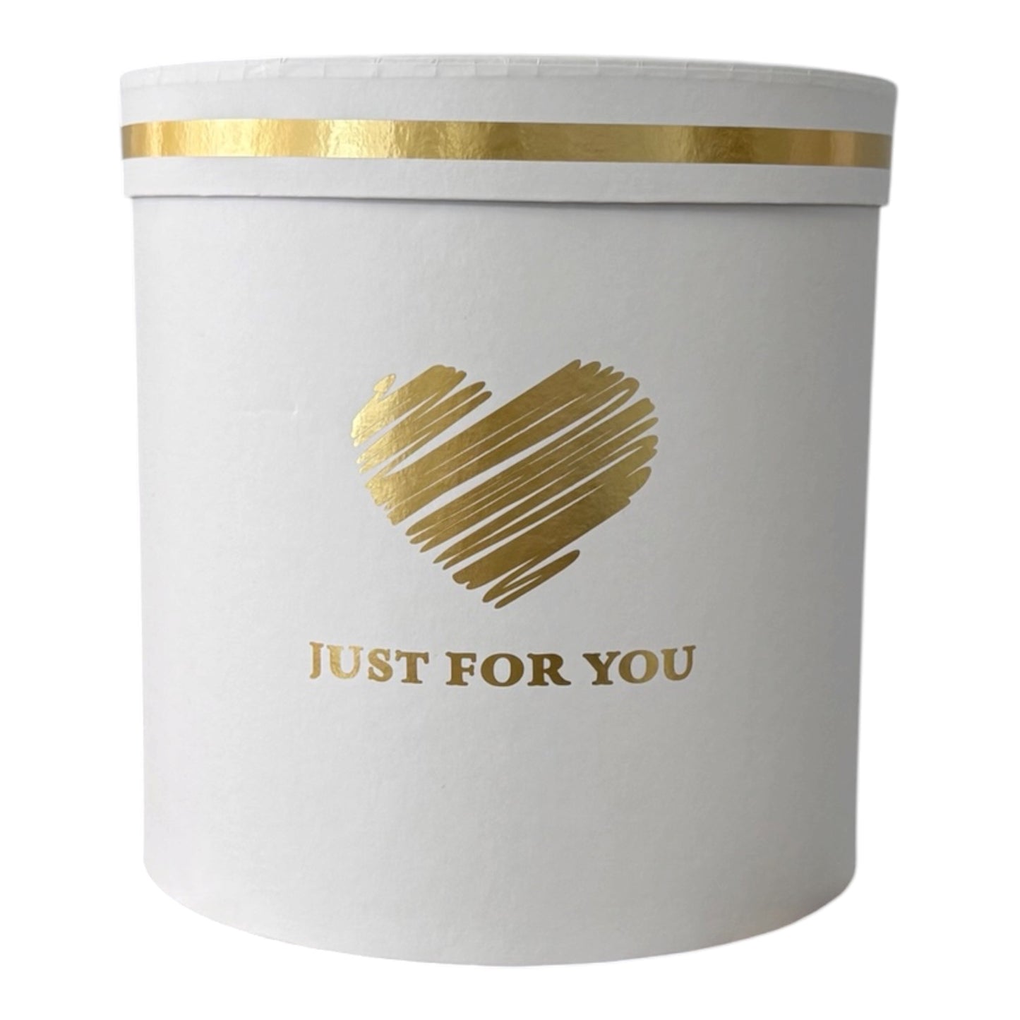3pc set White -Just for You- Flower Box